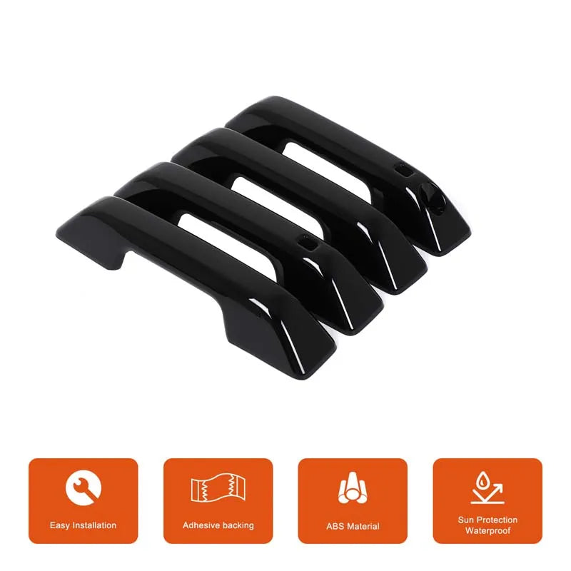 For 2024+ BYD SHARK car exterior door handle protective cover decorative accessories (high configuration - with smart hole)