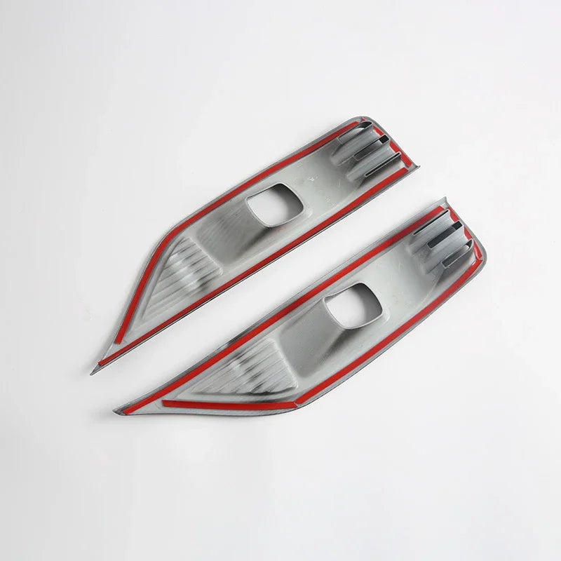 for BYD Shark 6 Fog lamp cover decorative sticker 2 pcs