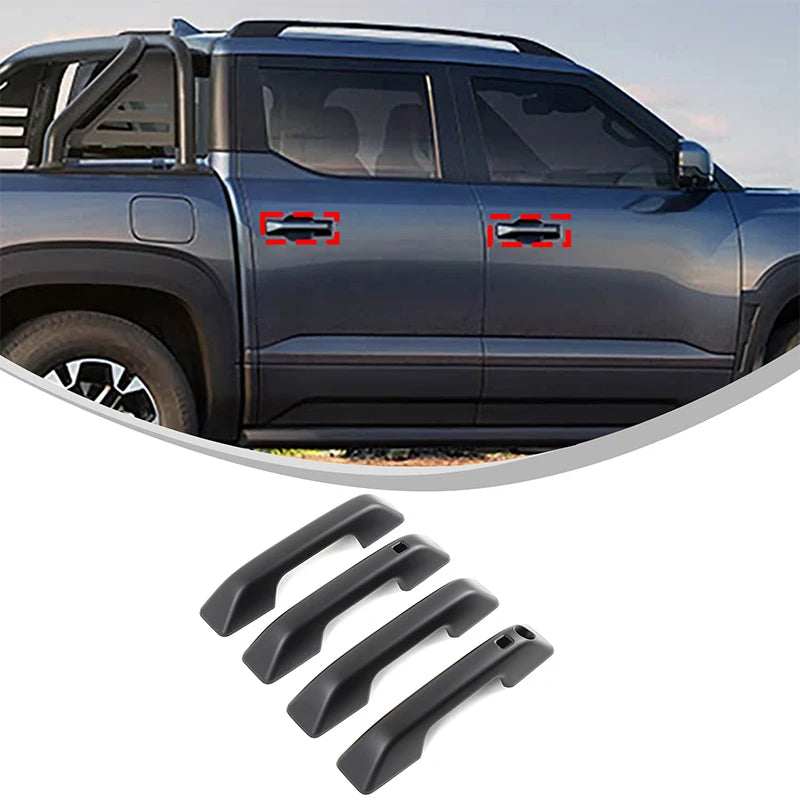 For 2024+ BYD SHARK car exterior door handle protective cover decorative accessories (high configuration - with smart hole)