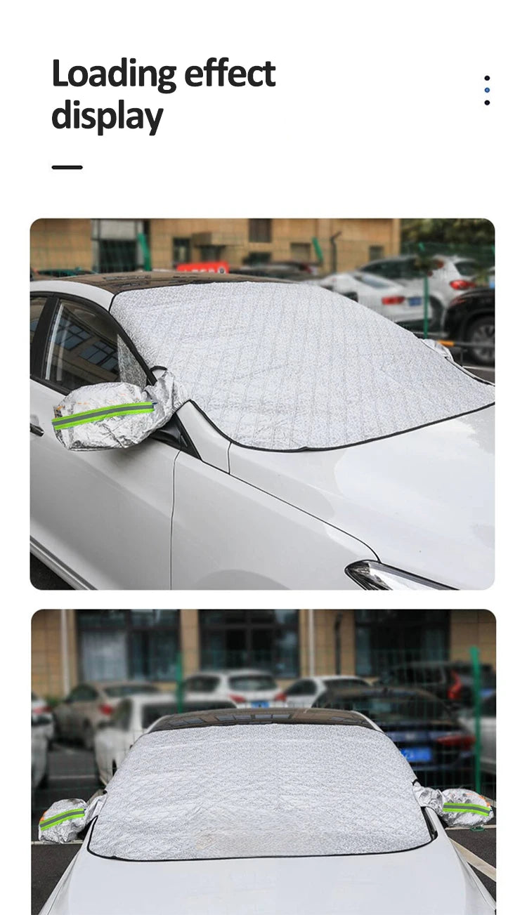 For BYD Shark 2024-2026 Accessories Automobile Windshield Snow Shield Snow Cover Window Sunshades SunShade Protection Tools