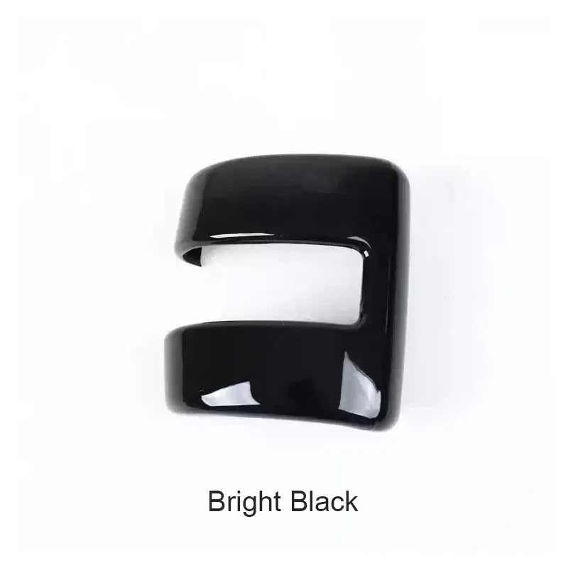 For BYD SHARK 2024 2025 Car Gear Lever Head Trims ABS Carbon Fiber Shift Knob Decoration Cover  Interior Auto Accessories