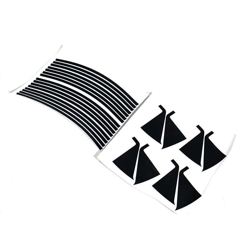 for BYD Shark 6 Wheel stickers 4 sets black