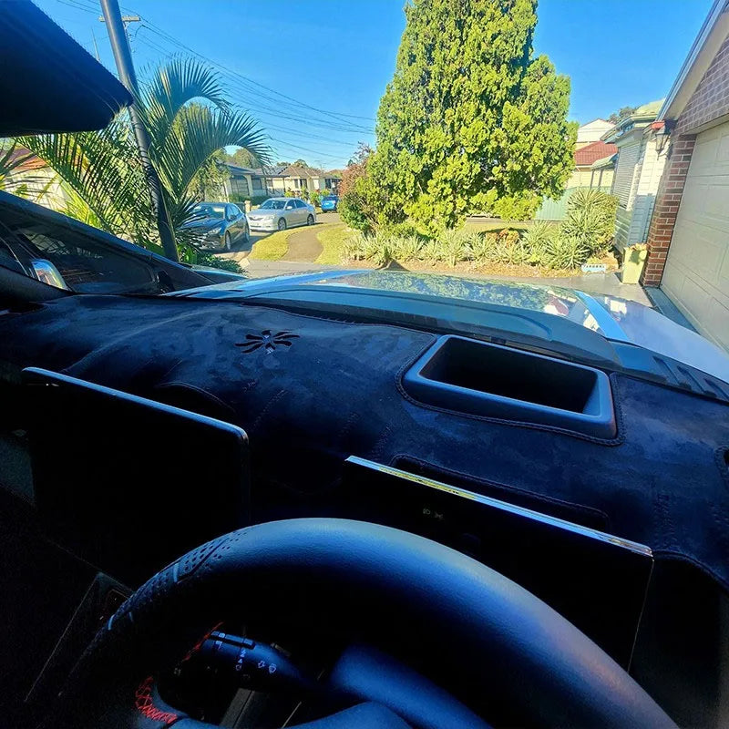 For BYD Shark 6 Dash Mats Sun blocking Mat Black Suede Protect the interior Car decoration modification Accessories