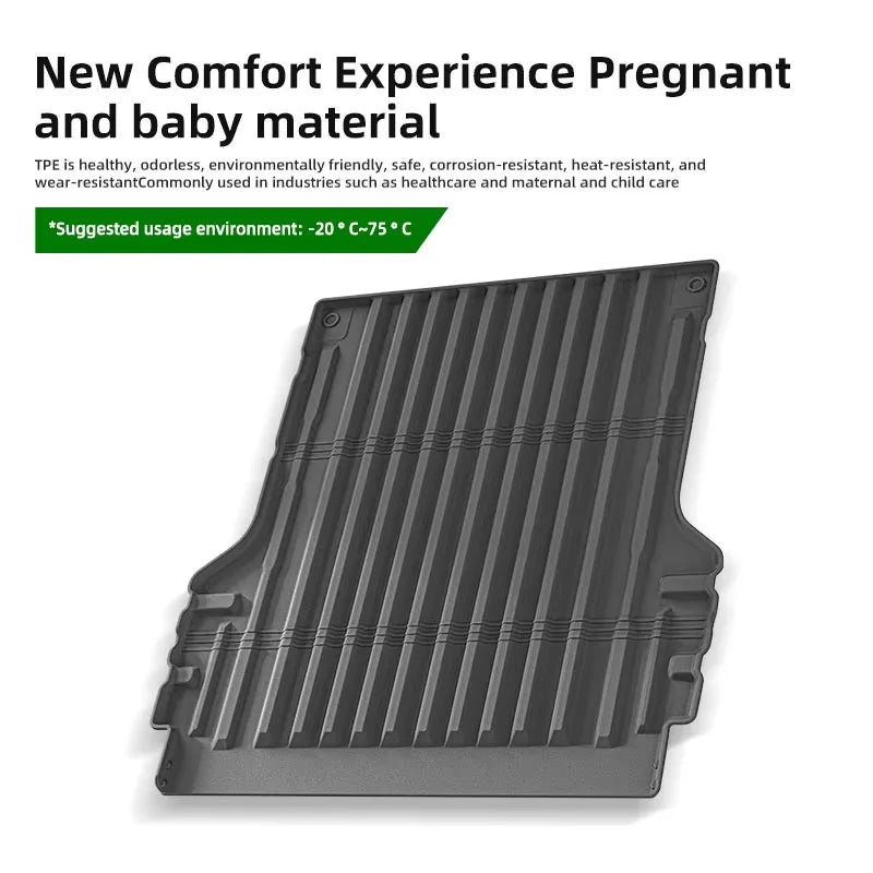 For BYD Shark 2024-present LHD Car Floor Mats  Cargo Liners Waterproof Non-slip Trunk Mat Protector Foot Pads Car Carpets