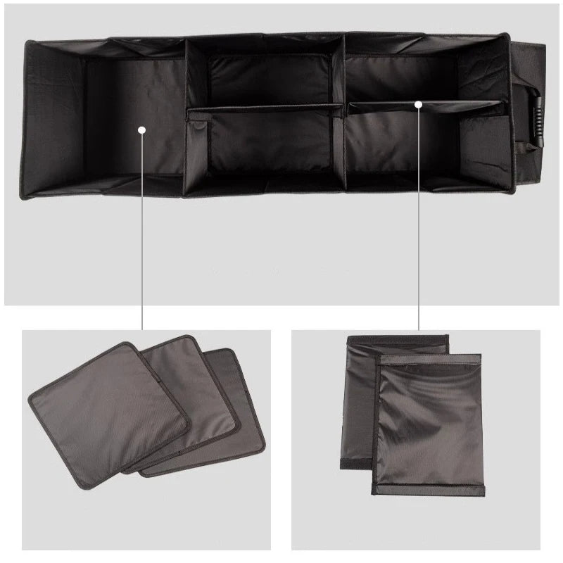 For BYD Shark 2025 tub Storage Bag Trunk Storage water proof Foldable tool box Car modification accessories