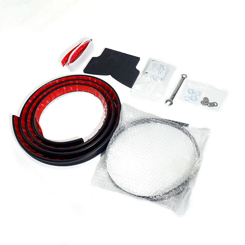 For BYD Shark 6 Tub Seal Kit Tailgate sealing strip Steel  Waterproof and dustproof Car Accessories Tools