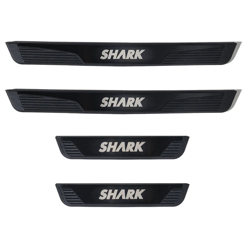 For BYD Shark 6 2024 Car Door Sill Scuff Plate Pedal Cover Trim Accessories Exterior Threshold Protector Auto Stickers