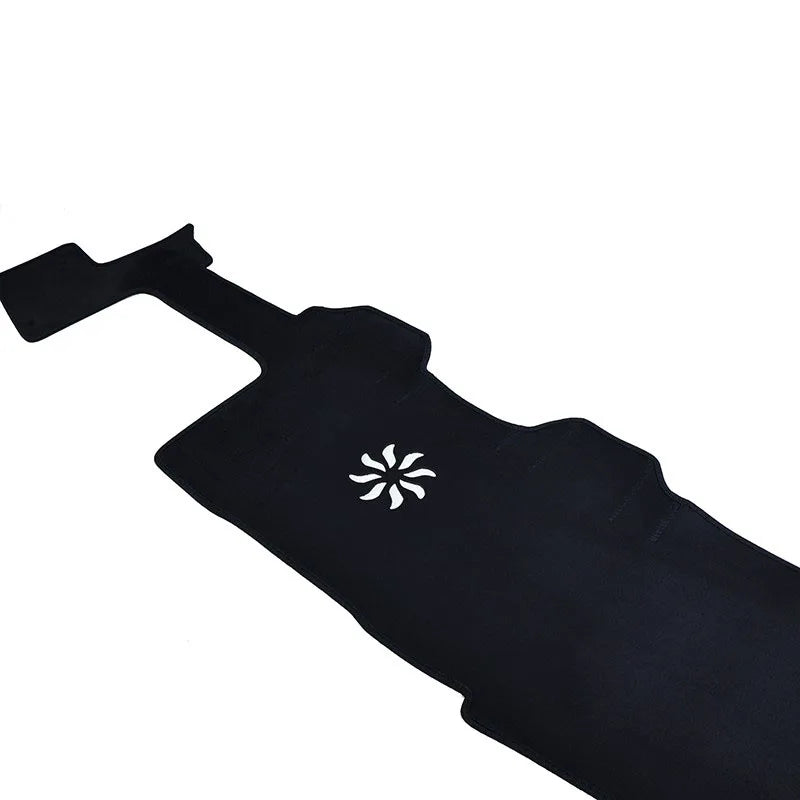 For BYD Shark 6 Dash Mats Sun blocking Mat Black Suede Protect the interior Car decoration modification Accessories