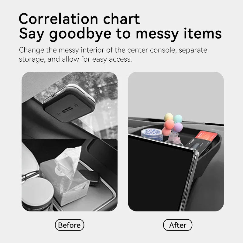 for BYD Shark 6 Silicone screen storage box