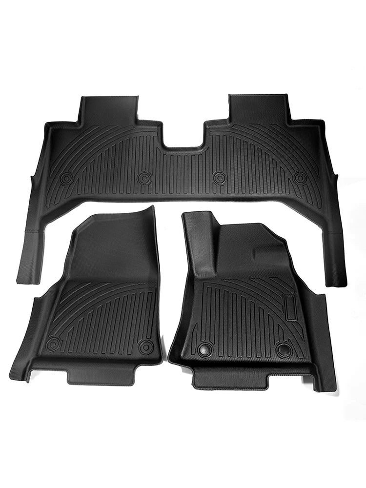 For BYD Shark 6 Right Hand Drive Version TPE Floor Mats Scratch Resistant Car Interior Decoration Accessories