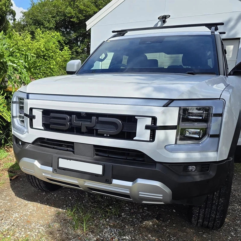 For BYD Shark 6 Front Badge Letter Sticker Logo Decorative Sticker 3D Sticker Cover Accessories Tools