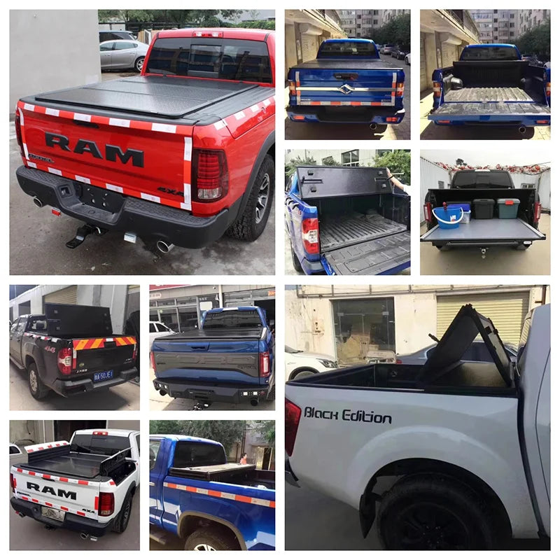 For BYD Shark 2025 tub Trifold Cover Folding trunk cover Manual folding blinds Car modification accessories
