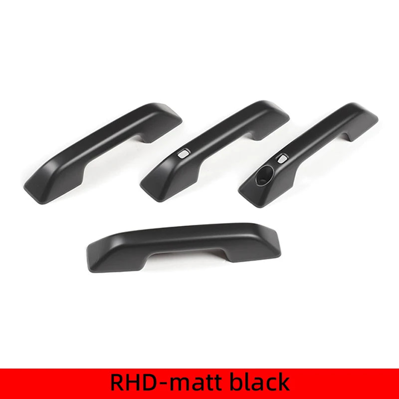 For 2024+ BYD SHARK car exterior door handle protective cover decorative accessories (high configuration - with smart hole)
