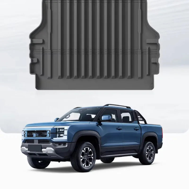 For BYD Shark 2024-present LHD Car Floor Mats  Cargo Liners Waterproof Non-slip Trunk Mat Protector Foot Pads Car Carpets