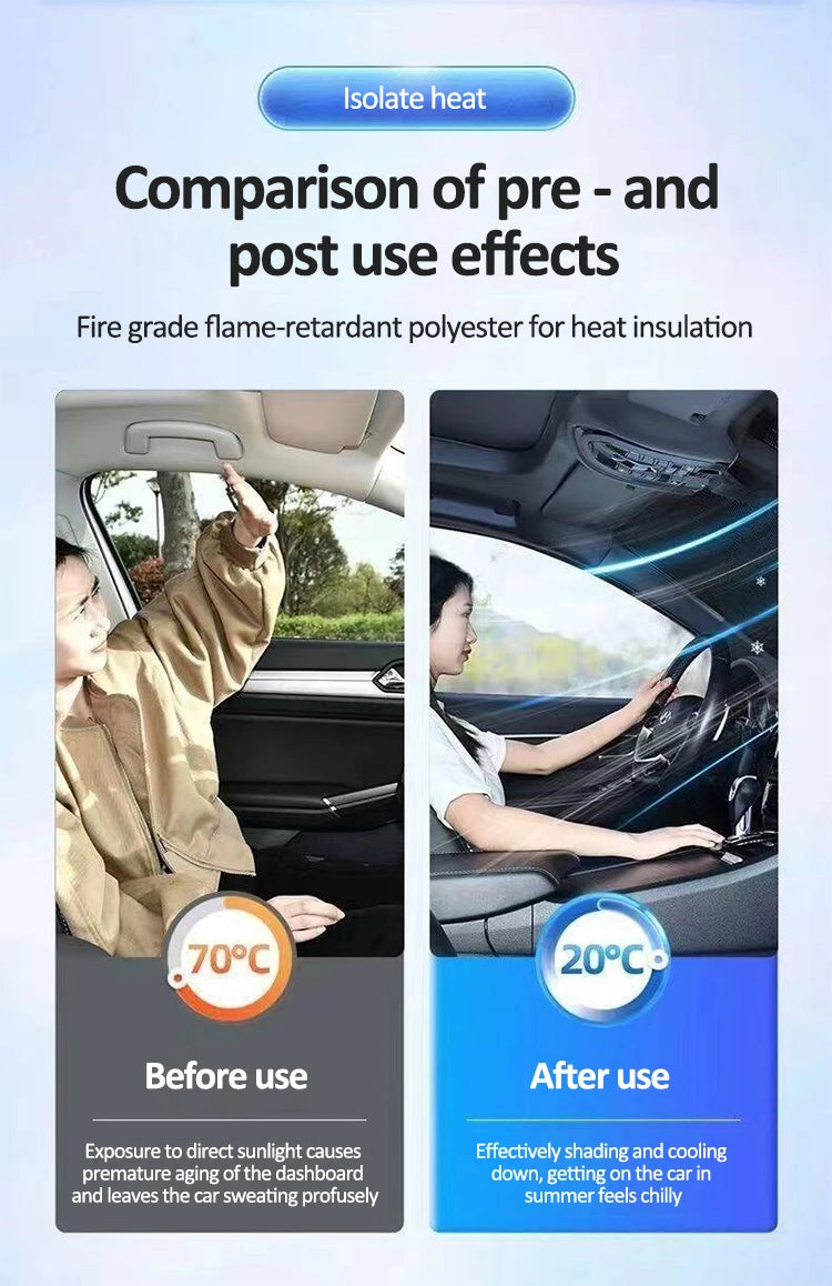 For BYD Shark 2024-2026 Accessories Automobile Windshield Snow Shield Snow Cover Window Sunshades SunShade Protection Tools