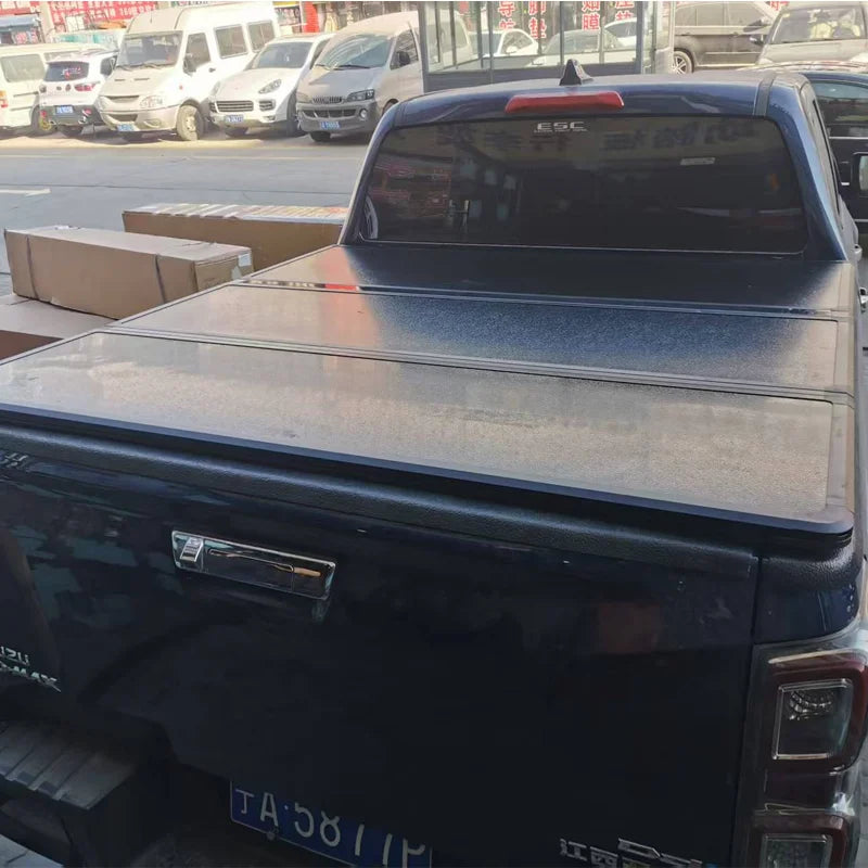 For BYD Shark 2025 tub Trifold Cover Folding trunk cover Manual folding blinds Car modification accessories