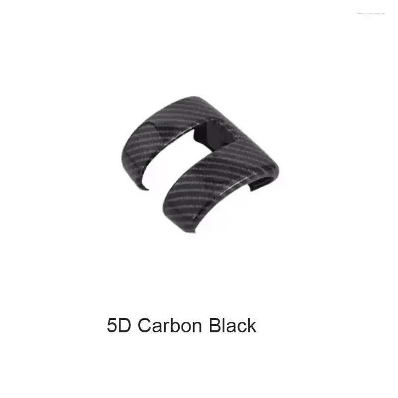 For BYD SHARK 2024 2025 Car Gear Lever Head Trims ABS Carbon Fiber Shift Knob Decoration Cover  Interior Auto Accessories