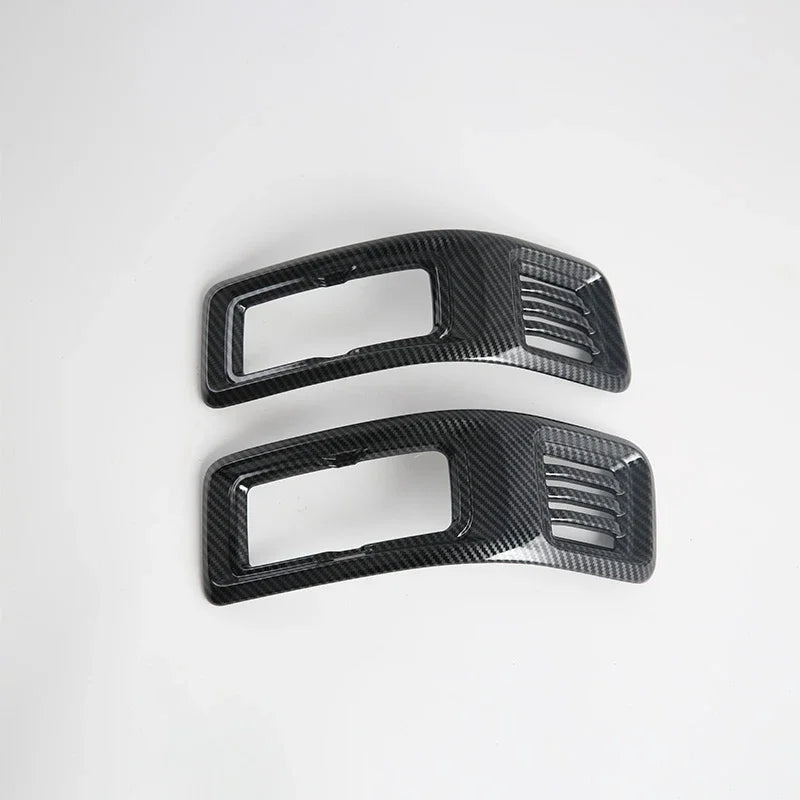 for（Reserve）BYD Shark 6 Front air outlet trim carbon fiber pattern