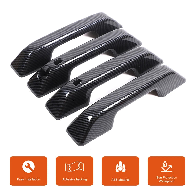 For 2024+ BYD SHARK car exterior door handle protective cover decorative accessories (high configuration - with smart hole)