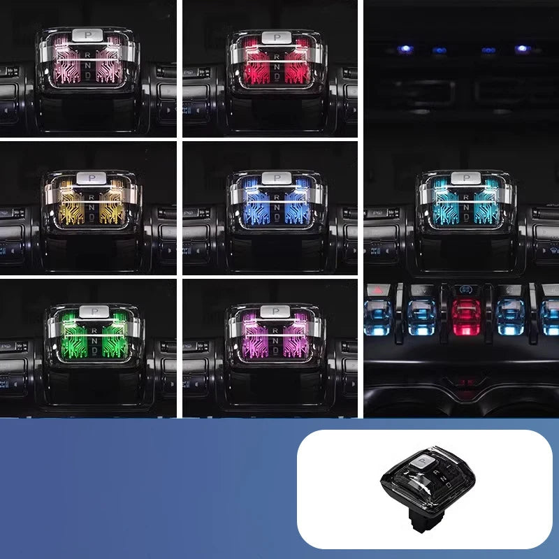 for BYD Shark 2025 Illuminated Crystal Shift Knob Car Accessory Shift Head Modification Glowing Gear Selector Upgrade