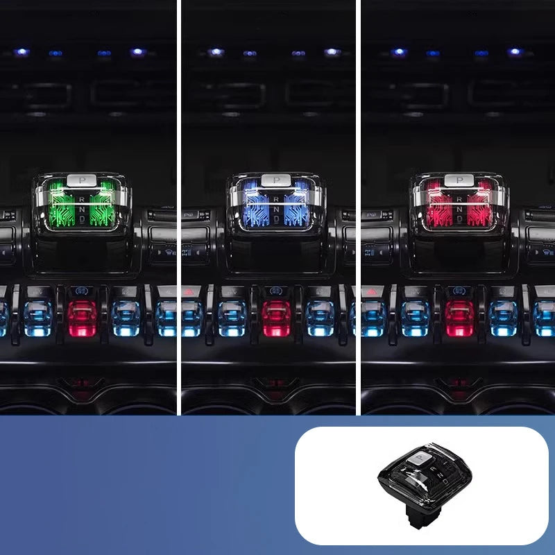 for BYD Shark 2025 Illuminated Crystal Shift Knob Car Accessory Shift Head Modification Glowing Gear Selector Upgrade