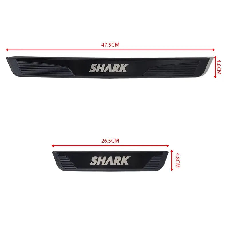 For BYD Shark 6 2024 Car Door Sill Scuff Plate Pedal Cover Trim Accessories Exterior Threshold Protector Auto Stickers