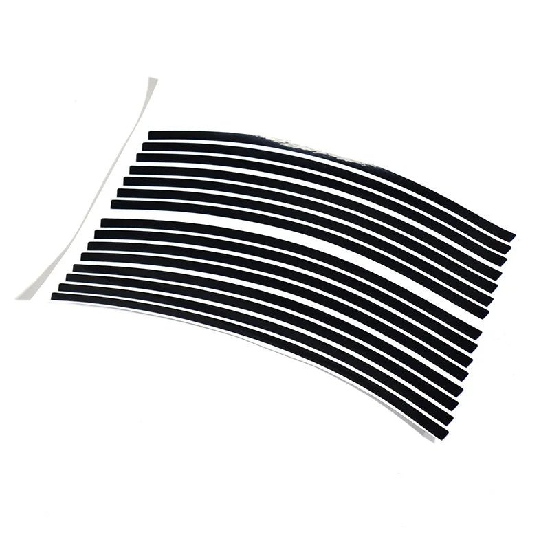 for BYD Shark 6 Wheel stickers 4 sets black