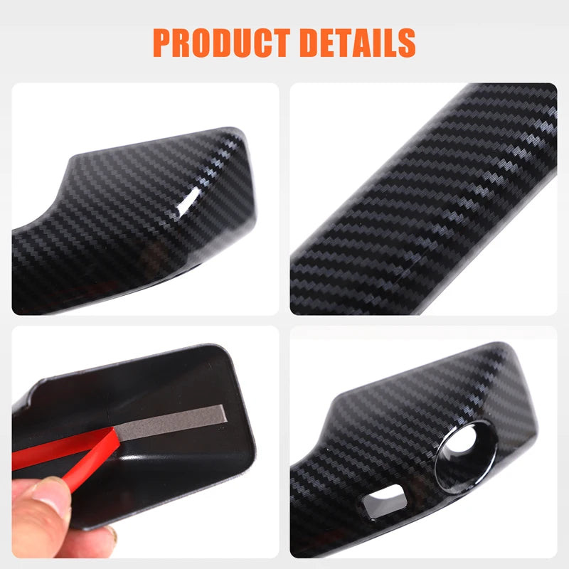 For 2024+ BYD SHARK car exterior door handle protective cover decorative accessories (high configuration - with smart hole)