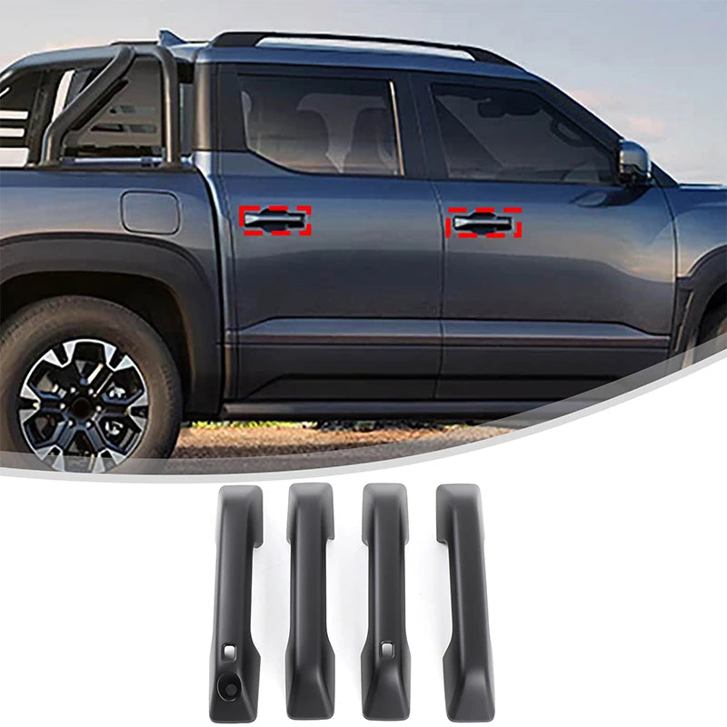 For 2024+ BYD SHARK car exterior door handle protective cover decorative accessories (high configuration - with smart hole)