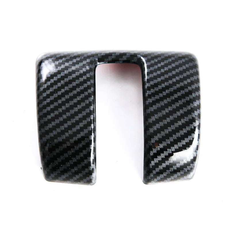 For BYD SHARK 2024 2025 Car Gear Lever Head Trims ABS Carbon Fiber Shift Knob Decoration Cover  Interior Auto Accessories
