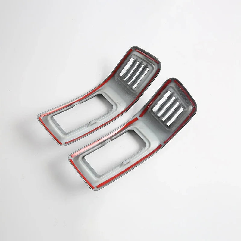 for（Reserve）BYD Shark 6 Front air outlet trim carbon fiber pattern