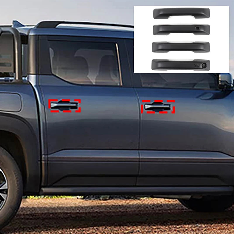 For 2024+ BYD SHARK car exterior door handle protective cover decorative accessories (high configuration - with smart hole)