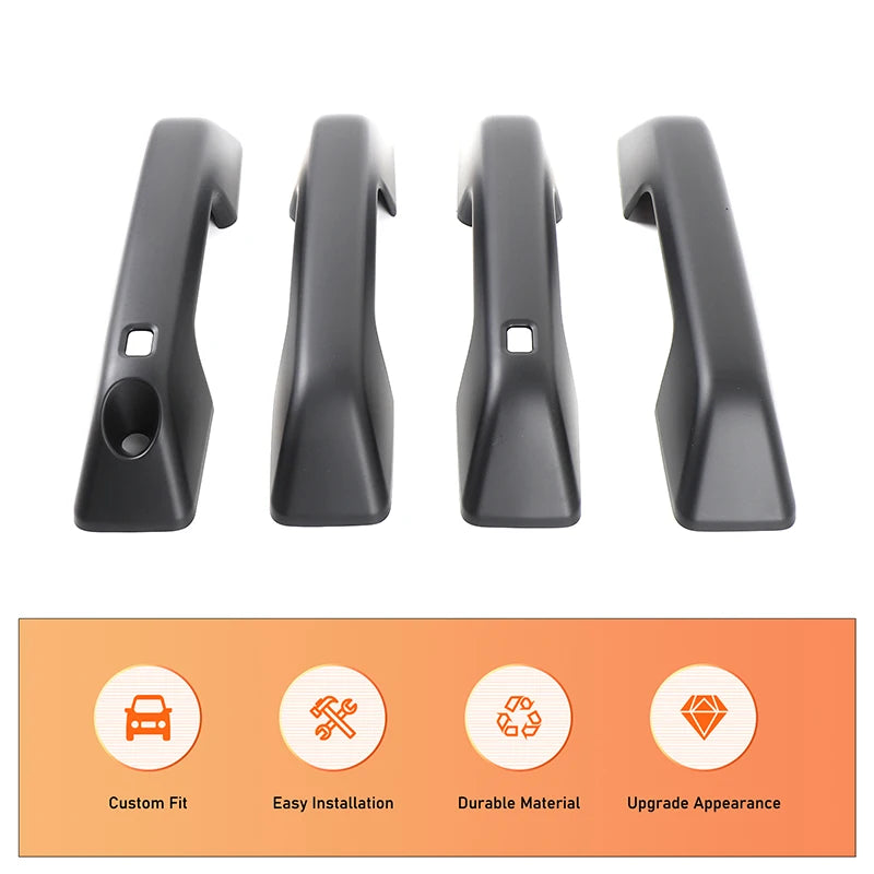 For 2024+ BYD SHARK car exterior door handle protective cover decorative accessories (high configuration - with smart hole)